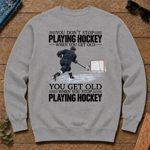 Vintage You Get Old When You Stop Playing Hockey - sport-grey - CS2D-SportGrey