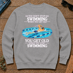 Old Man Don't Stop Swimming - sport-grey - CS2D-SportGrey