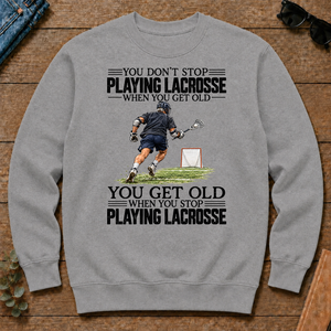 Vintage You Get Old When You Stop Playing Lacrosse - sport-grey - CS2D-SportGrey
