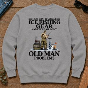I Just Want To Collect Ice Fishing Gear - sport-grey - CS2D-SportGrey