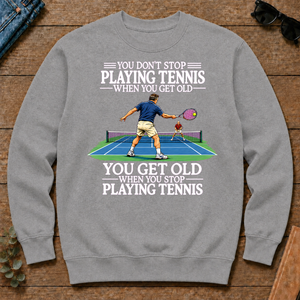 Old Man Don't Stop Tennis - sport-grey - CS2D-SportGrey