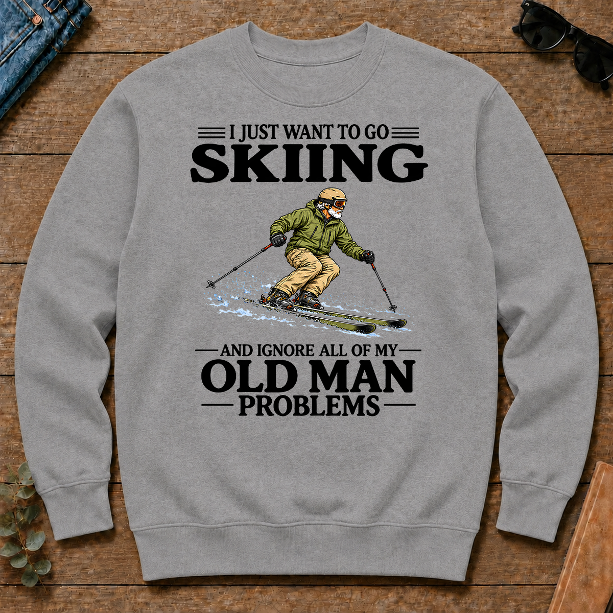 I Just Want To Go Skiing - sport-grey - CS2D-SportGrey