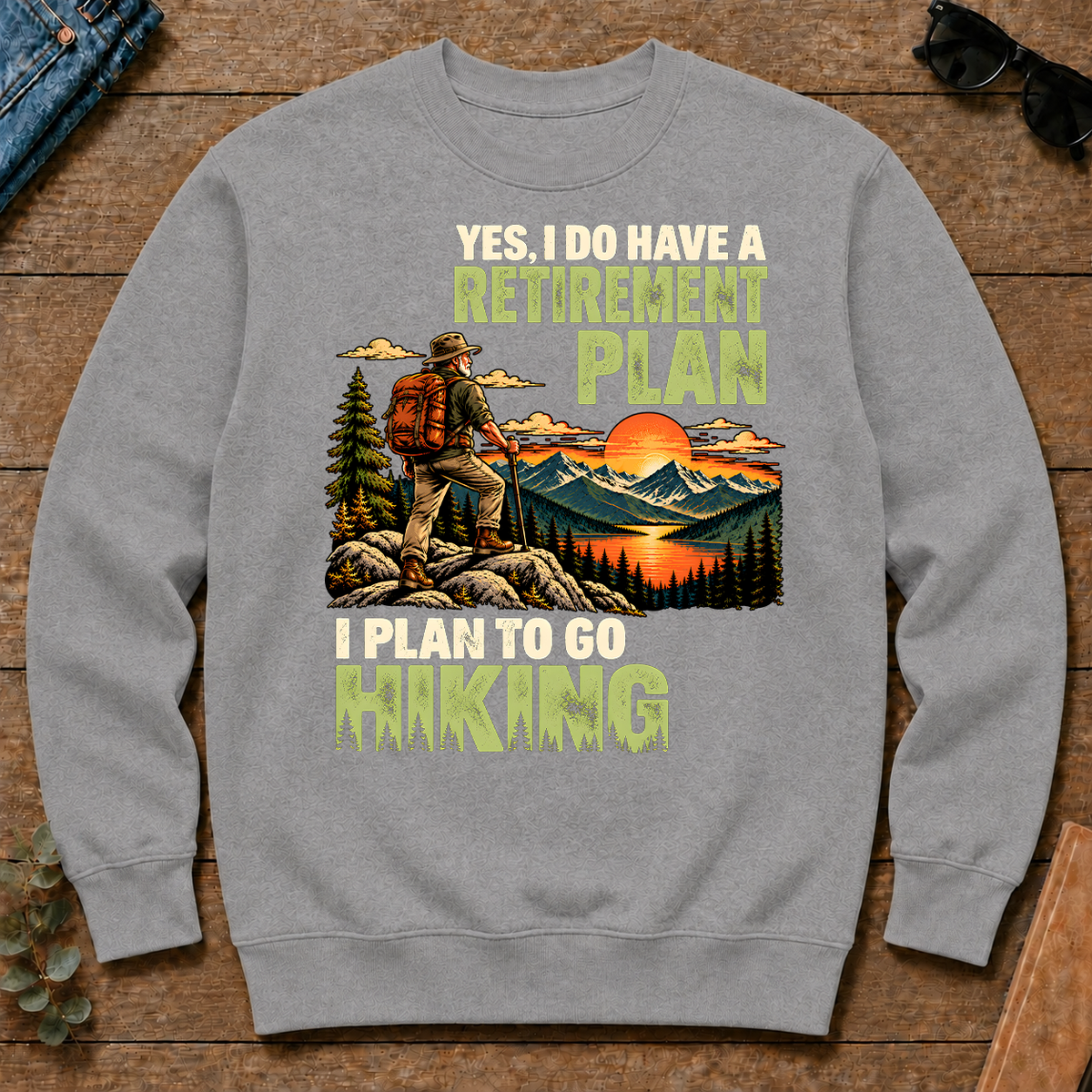 I Plan To Go Hiking - sport-grey - CS2D-SportGrey