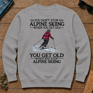 Don't Stop Alpine Skiing Woman - sport-grey - CS2D-SportGrey
