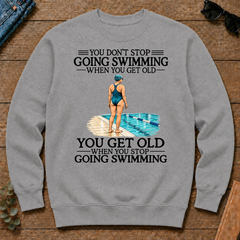 Don't Stop Going Swimming Woman - sport-grey - CS2D-SportGrey
