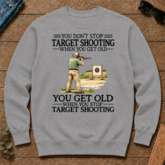Don't Stop Target Shooting Vintage Art - sport-grey - CS2D-SportGrey