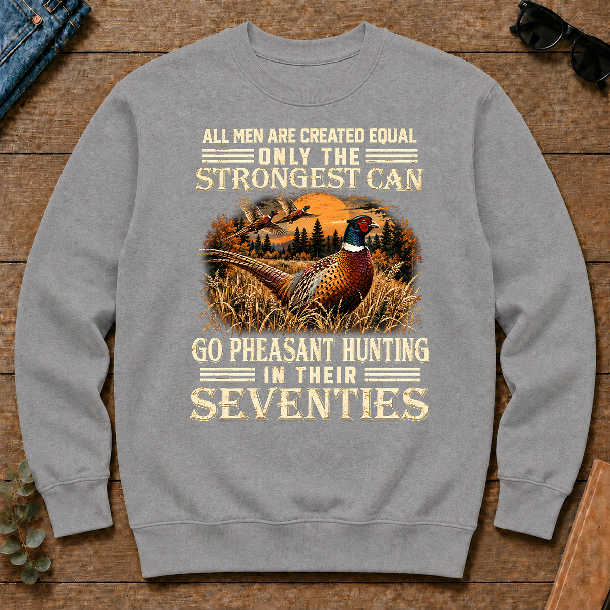 Pheasant Hunting Strongest Man In Seventies - sport-grey - CS2D-SportGrey