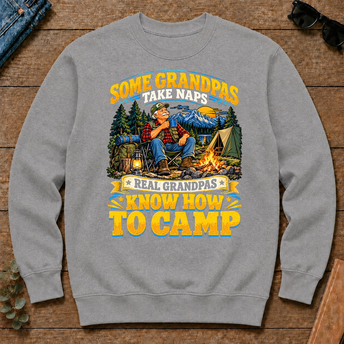 Real Grandpas Know How To Camp - sport-grey - CS2D-SportGrey