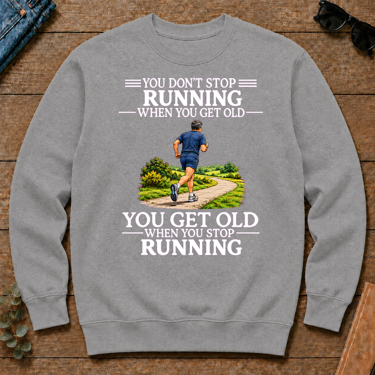 Old Man Don't Stop Running - sport-grey - CS2D-SportGrey