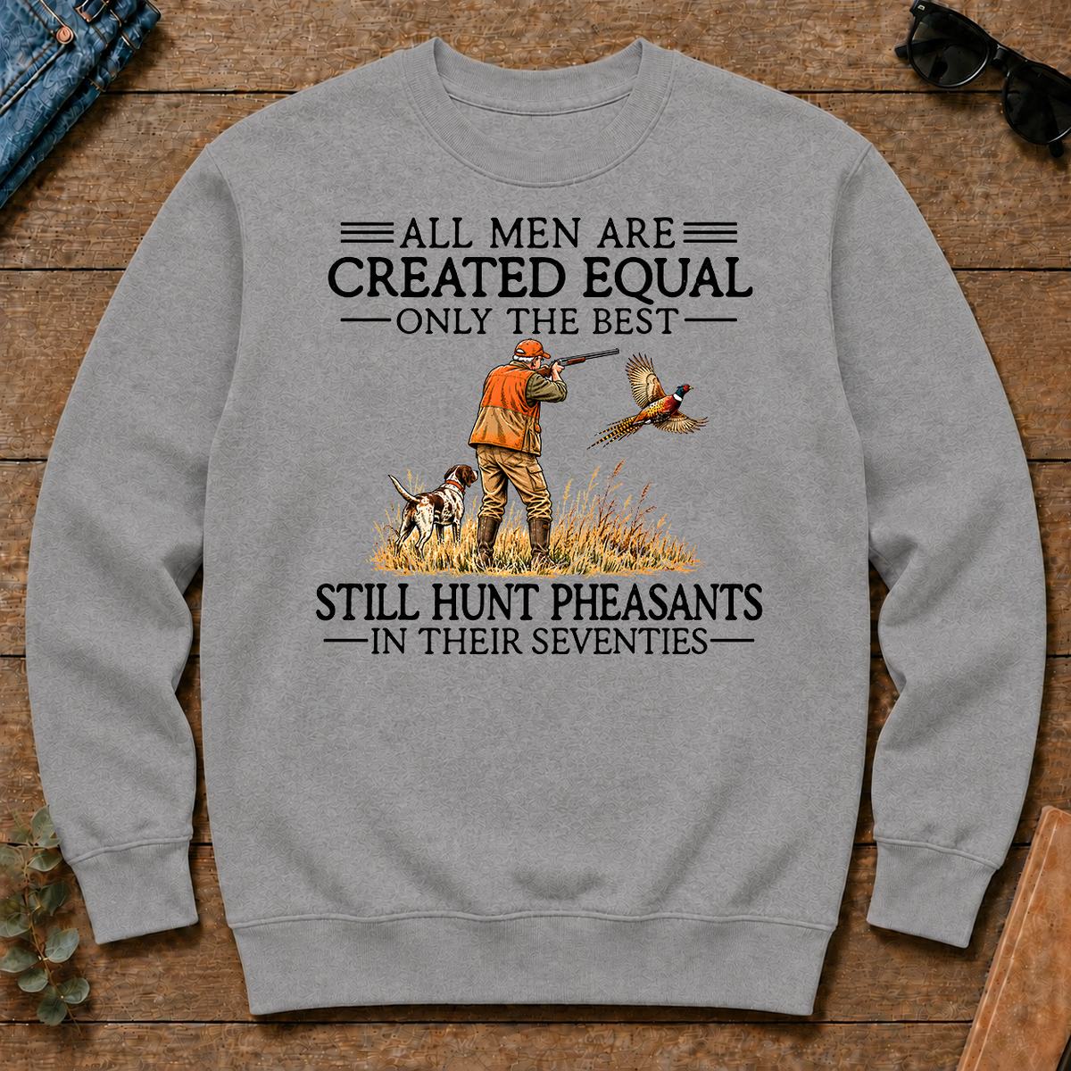 All Men Are Created Equal Pheasants Hunting 70s - sport-grey - CS2D-SportGrey