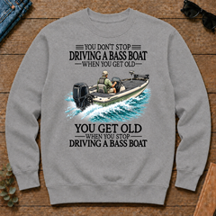 Don't Stop Driving A Bass Boat - sport-grey - CS2D-SportGrey