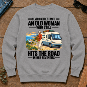 An Old Woman Still Hits The Road In Her 70s - sport-grey - CS2D-SportGrey