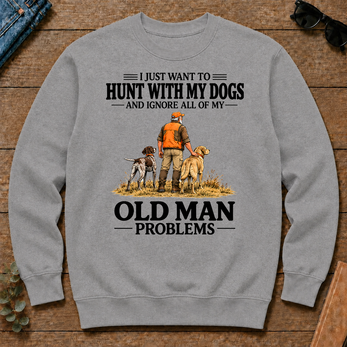 I Just Want To Hunt With My Dogs - sport-grey - CS2D-SportGrey
