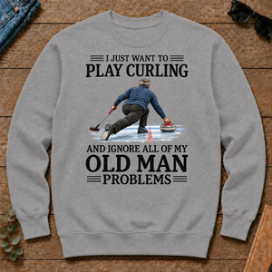 I Just Want To Play Curling - sport-grey - CS2D-SportGrey