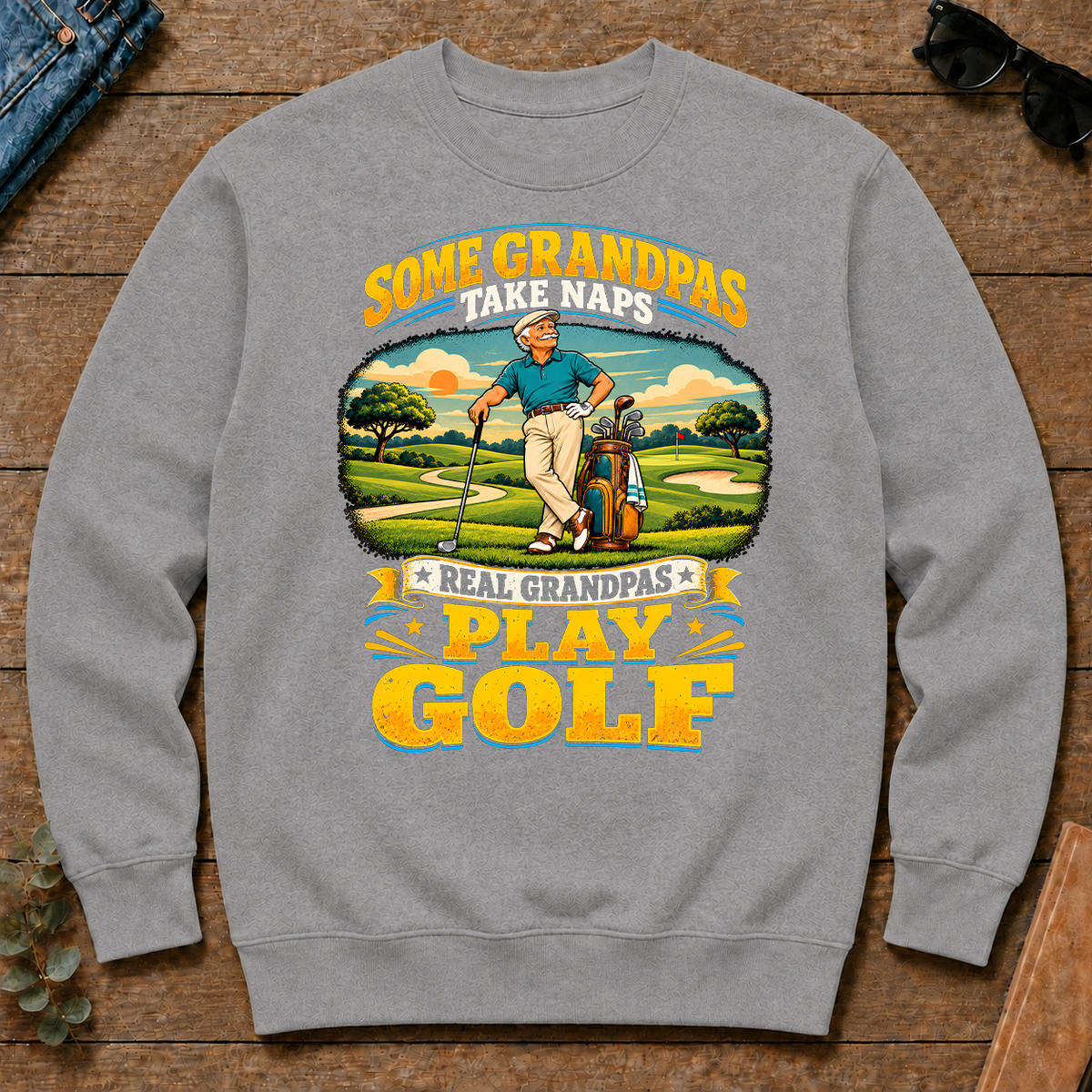 Real Grandpas Play Golf - sport-grey - CS2D-SportGrey