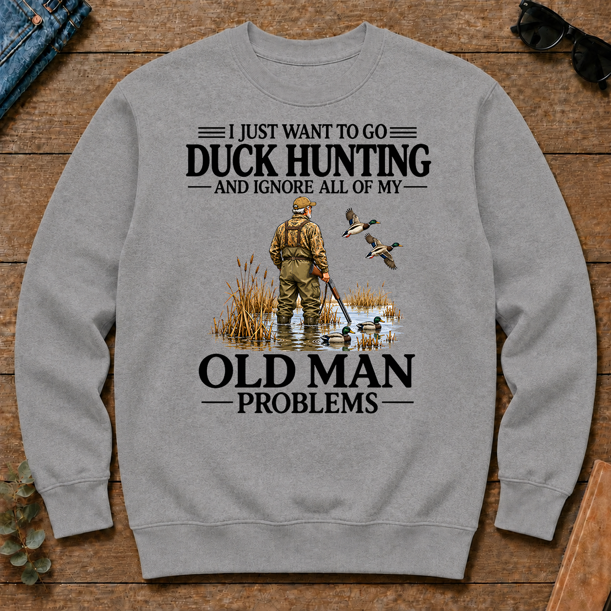 I Just Want To Go Duck Hunting - sport-grey - CS2D-SportGrey