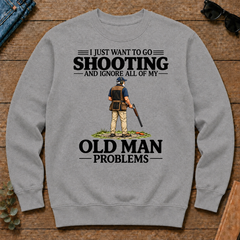 I Just Want To Go Shooting Vintage - sport-grey - CS2D-SportGrey