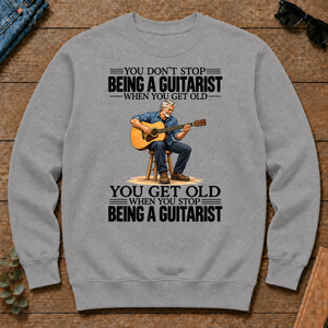 Vintage You Get Old When You Stop Being A Guitarist - sport-grey - CS2D-SportGrey