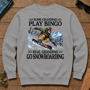 Some Grandpas Play Bingo Real Grandpas Go Snowboarding - sport-grey - CS2D-SportGrey