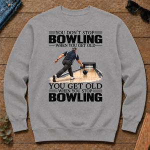 Vintage You Get Old When You Stop Bowling - sport-grey - CS2D-SportGrey