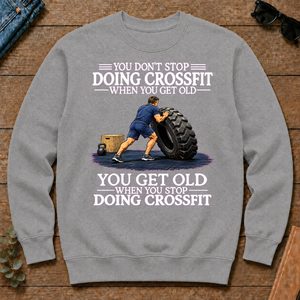 Old Man Don't Stop CrossFit - sport-grey - CS2D-SportGrey