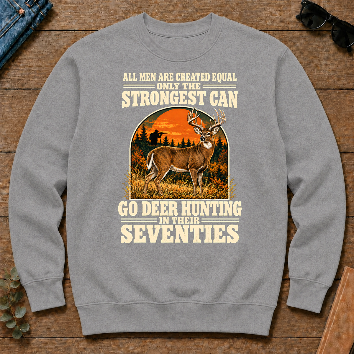 Deer Hunting Seventies Vintage - sport-grey - CS2D-SportGrey