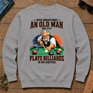 Never Underestimate An Old Man Still Plays Billiards In His 80s - sport-grey - CS2D-SportGrey