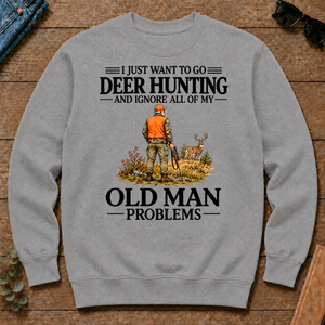 I Just Want To Go Deer Hunting Vintage - sport-grey - CS2D-SportGrey