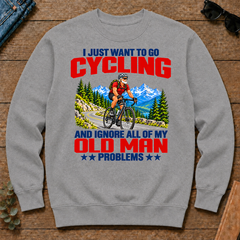 I Just Want To Go Cycling - sport-grey - CS2D-SportGrey
