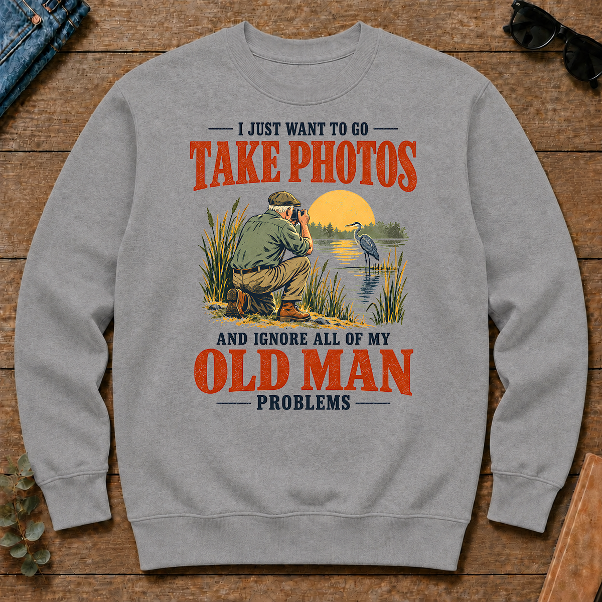 I Just Want To Go Take Photos - sport-grey - CS2D-SportGrey