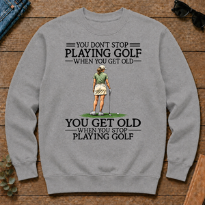 Don't Stop Playing Golf Funny - sport-grey - CS2D-SportGrey