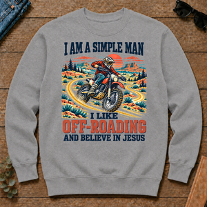 I Like Off-roading And Believe In Jesus - sport-grey - CS2D-SportGrey