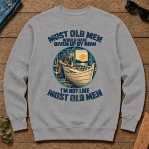 Building Boat I'm Not Like Most Old Men - sport-grey - CS2D-SportGrey