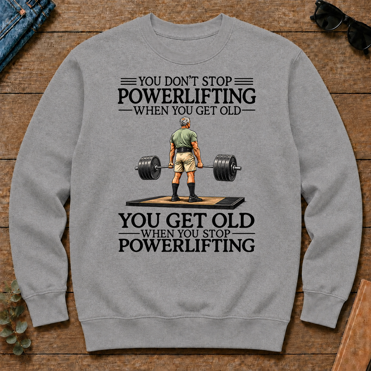 Don't Stop Powerlifting - sport-grey - CS2D-SportGrey