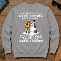 Old Man Don't Stop Buiding a Snowman - sport-grey - CS2D-SportGrey