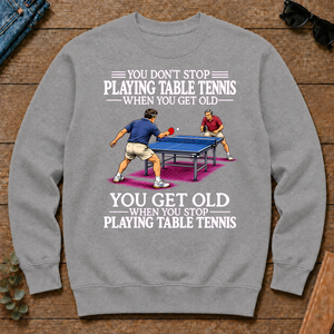 Old Man Don't Stop Table Tennis - sport-grey - CS2D-SportGrey