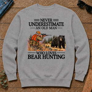 Never Underestimate An Old Man Bear Hunting - sport-grey - CS2D-SportGrey