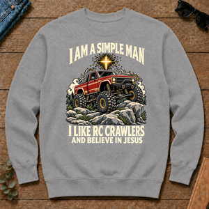 I Like RC Crawlers & Believe In Jesus - sport-grey - CS2D-SportGrey