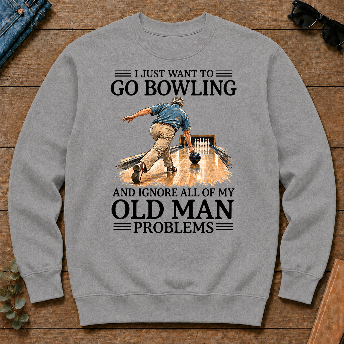 I Just Want To Go Bowling - sport-grey - CS2D-SportGrey