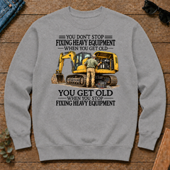 Don't Stop Fixing Heavy Equipment - sport-grey - CS2D-SportGrey