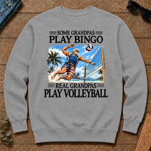 Some Grandpas Play Bingo Real Grandpas Play Volleyball - sport-grey - CS2D-SportGrey