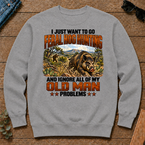 I Just Want To Go Feral Hog Hunting - sport-grey - CS2D-SportGrey