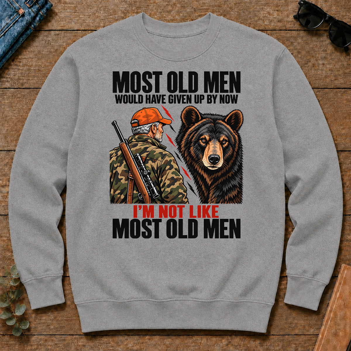 Bear Hunting Most Old Men Would Have Given Up By Now - sport-grey - CS2D-SportGrey