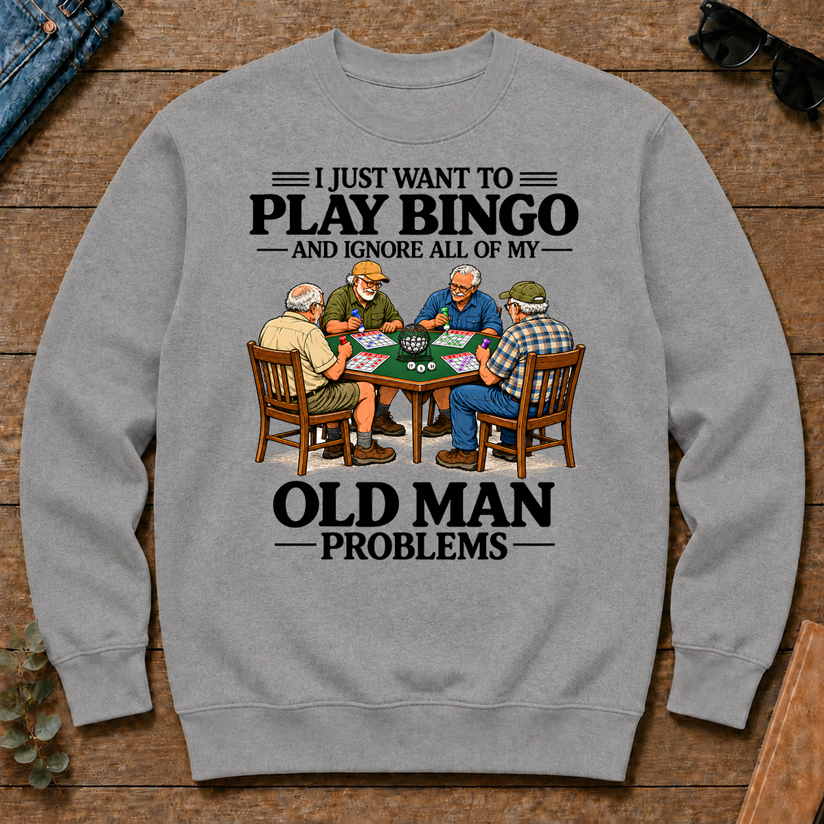I Just Want To Play Bingo - sport-grey - CS2D-SportGrey