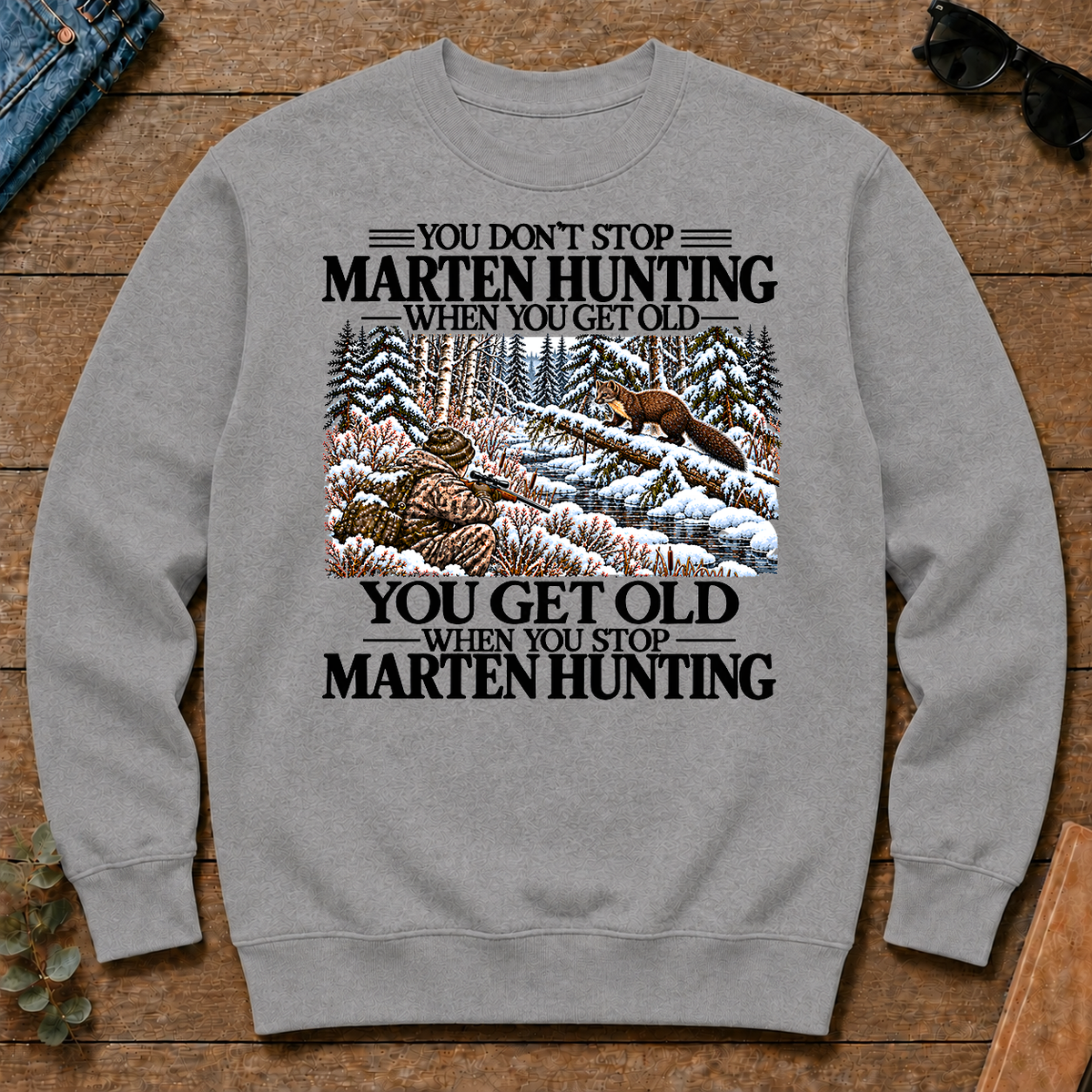 Don't Stop Marten Hunting Snow - sport-grey - CS2D-SportGrey