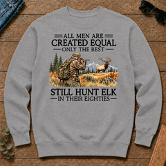 All Men Are Created Equal Elk Hunting 80s - sport-grey - CS2D-SportGrey