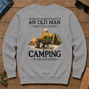 An Old Man Who Still Enjoys Camping In His Seventies - sport-grey - CS2D-SportGrey