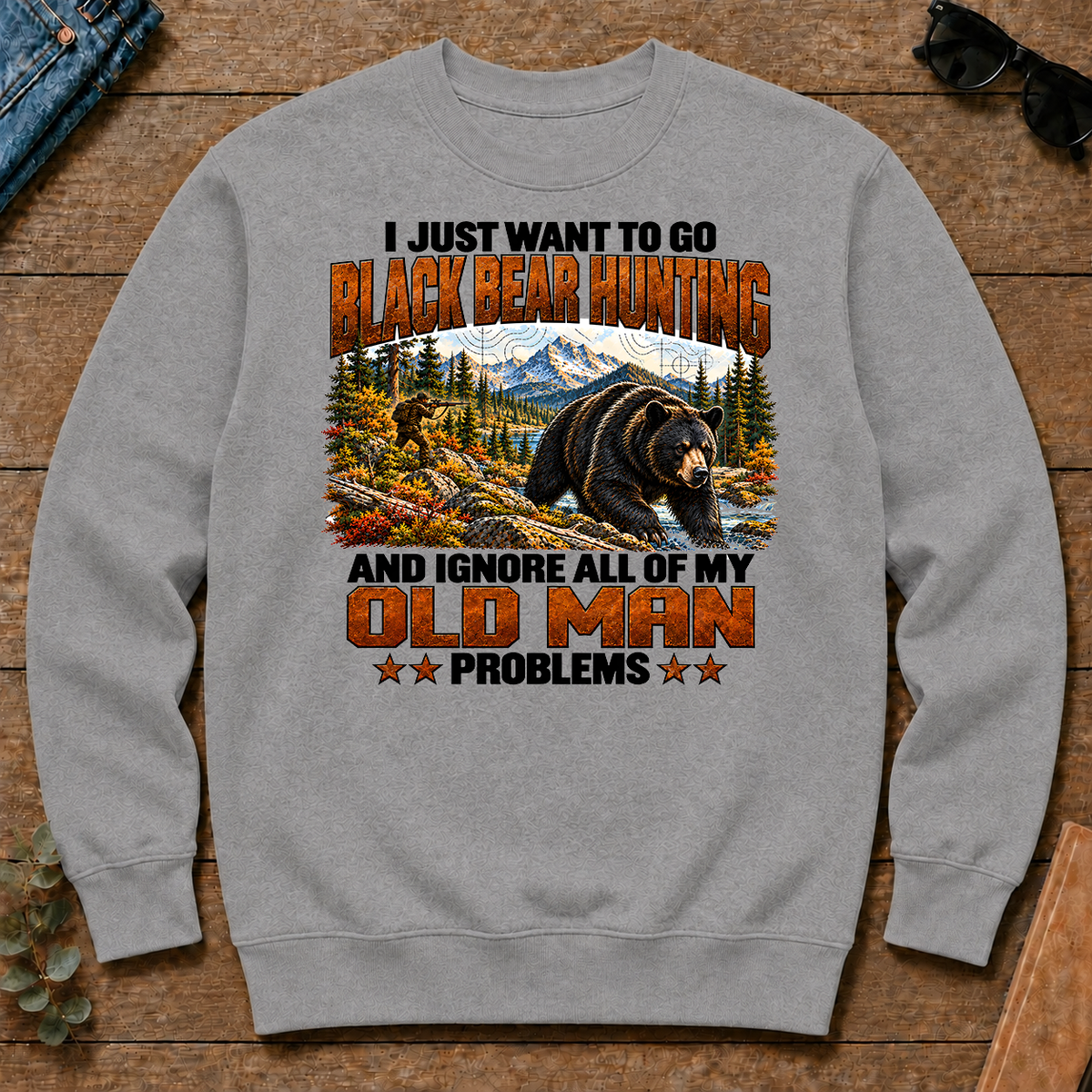I Just Want To Black Bear Hunting - sport-grey - CS2D-SportGrey