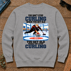 You Get Old When You Stop Curling - sport-grey - CS2D-SportGrey