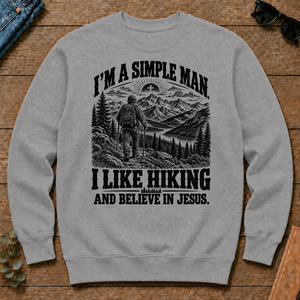 I like Hiking Believe In Jesus - sport-grey - CS2D-SportGrey